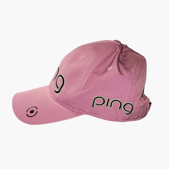 Ping 110 One Ten Golf Hat Women's One Size Strapback Flex Fit Tech Light Purple - Picture 2 of 8
